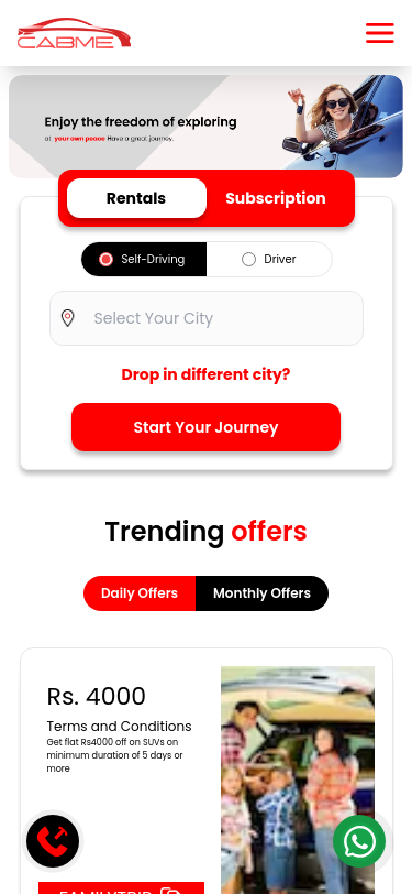 Mobile view