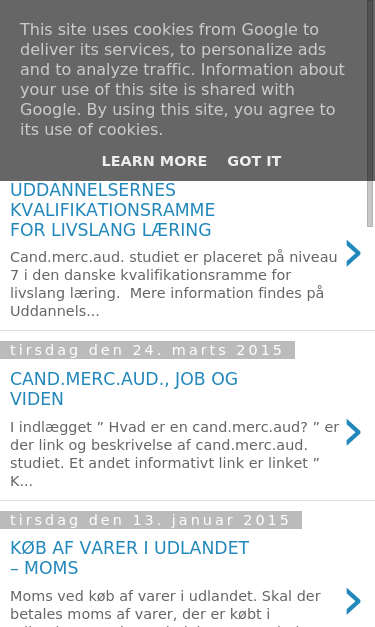 Mobile view