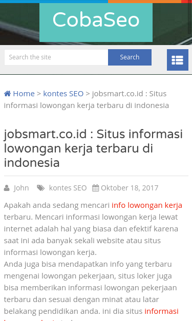 Mobile view