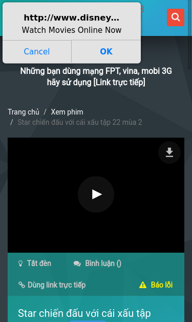 Mobile view