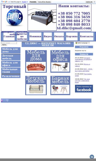 Mobile view