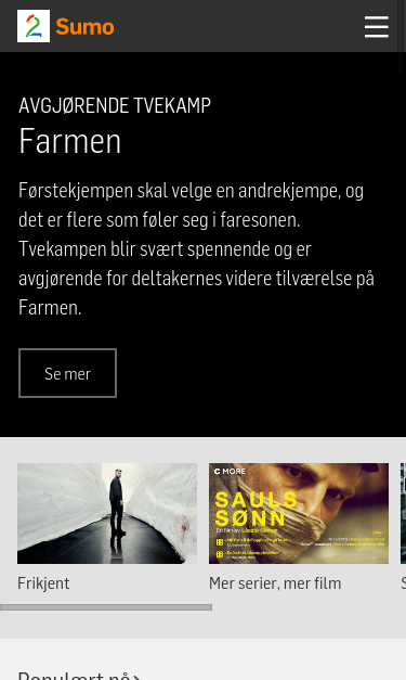 Mobile view