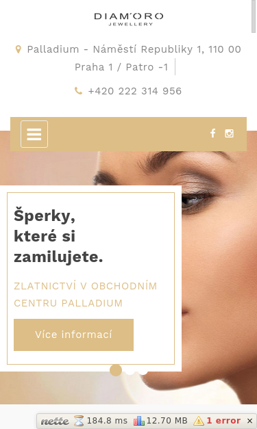 Mobile view