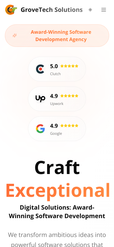 Mobile view