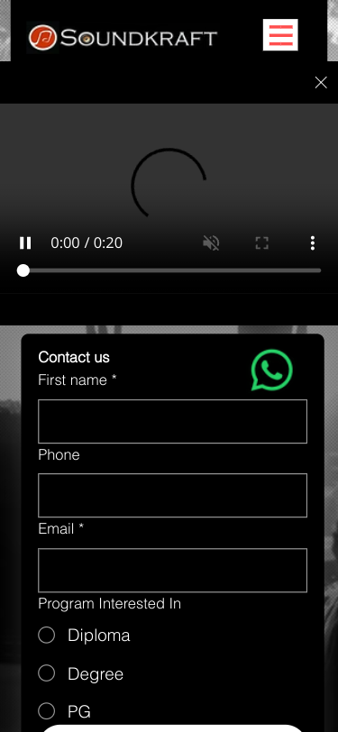 Mobile view