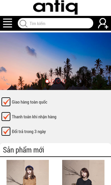 Mobile view