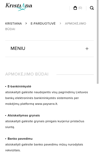 Mobile view