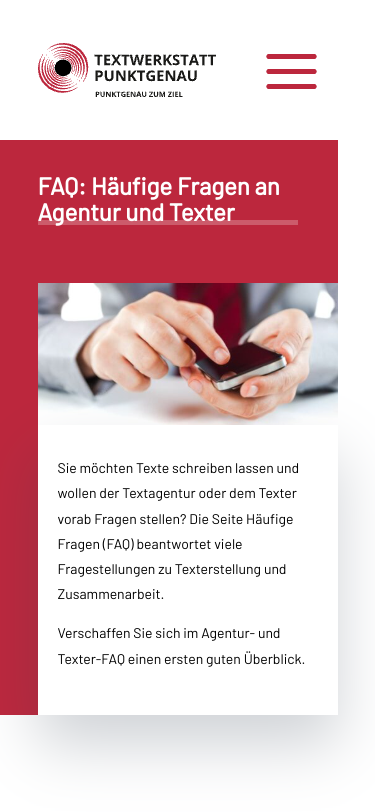 Mobile view