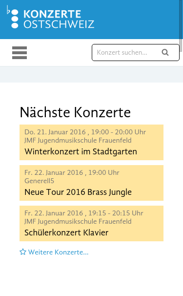 Mobile view