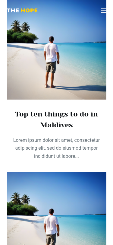 Mobile view