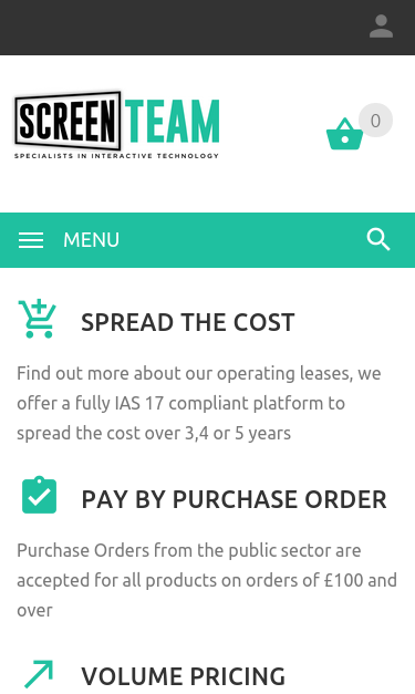 Mobile view