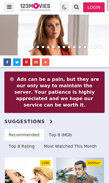 Mobile view