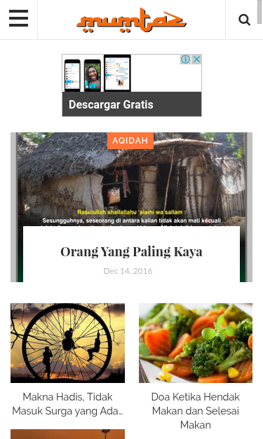 Mobile view