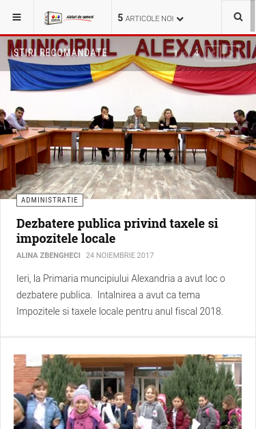 Mobile view