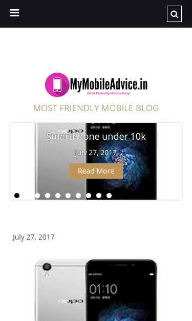 Mobile view