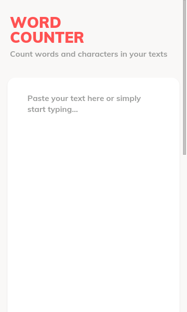 Mobile view