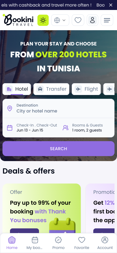 Mobile view