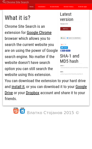 Mobile view