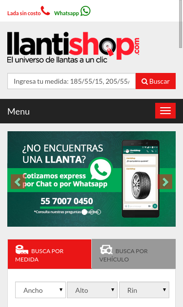 Mobile view