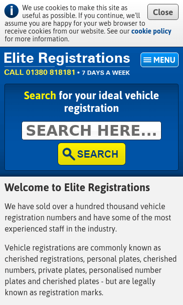 Mobile view