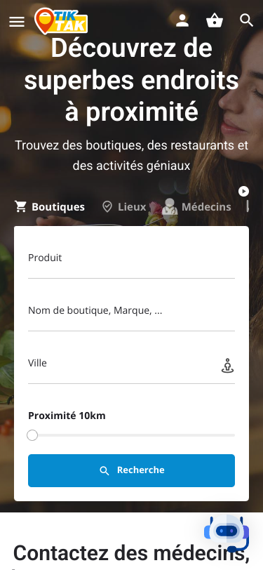 Mobile view