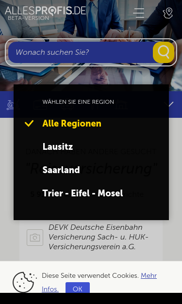Mobile view