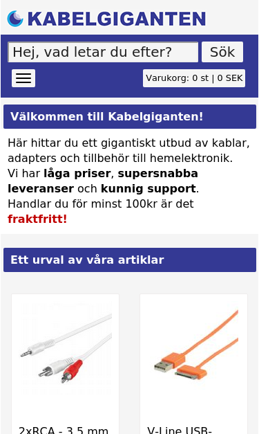 Mobile view