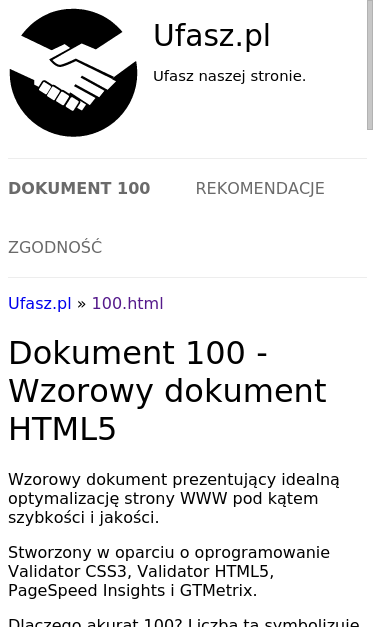 Mobile view