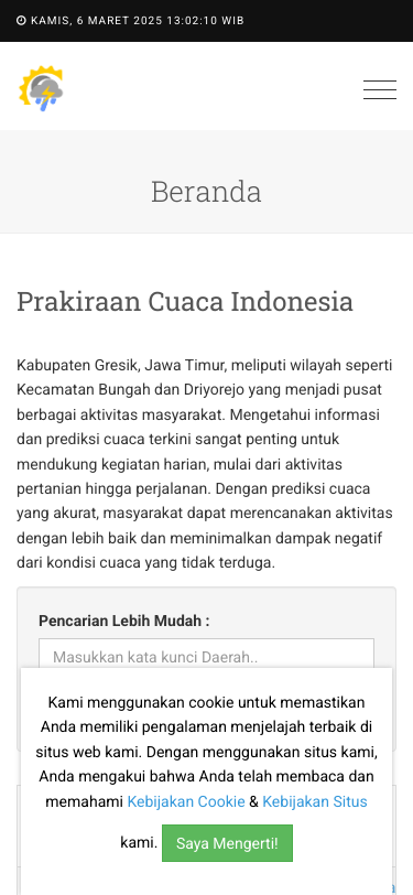 Mobile view