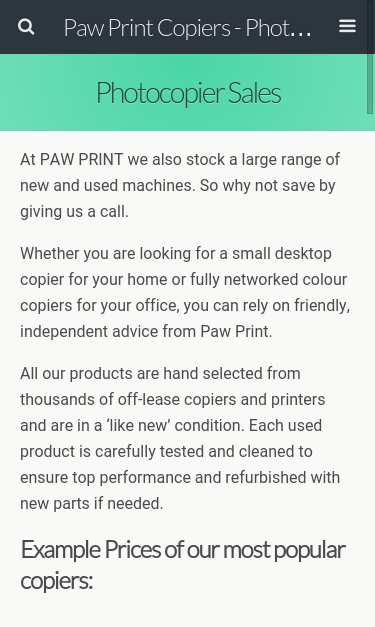 Mobile view