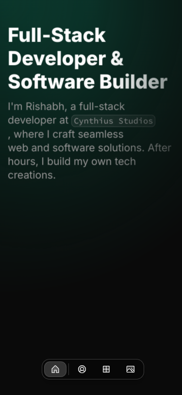 Mobile view