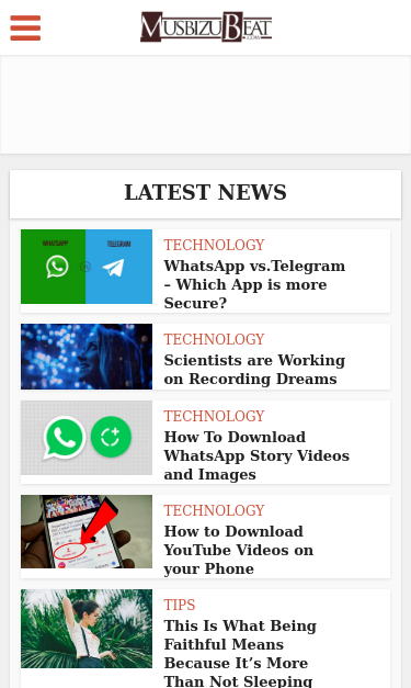Mobile view