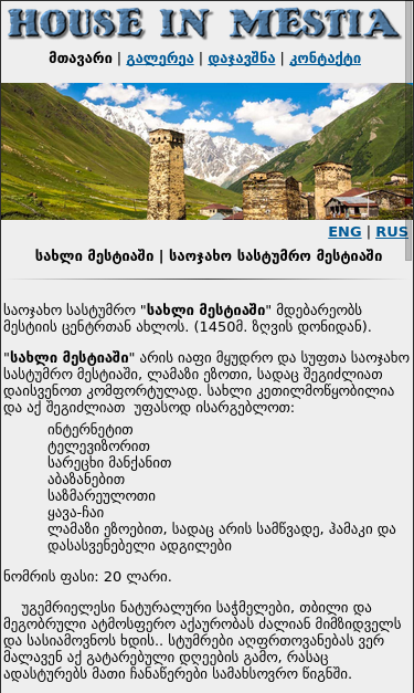 Mobile view
