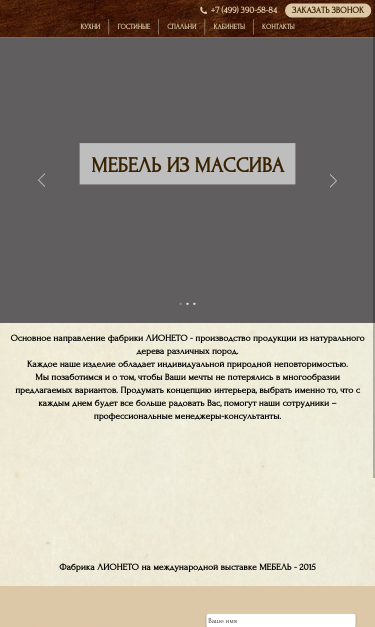 Mobile view