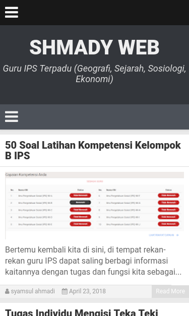 Mobile view