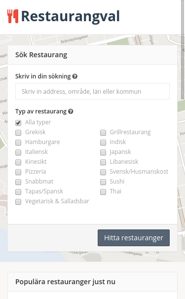 Mobile view