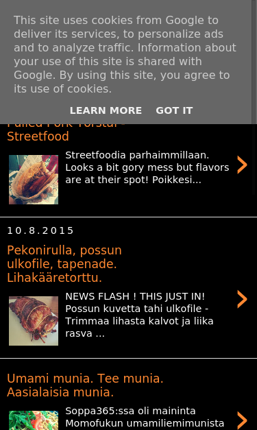 Mobile view