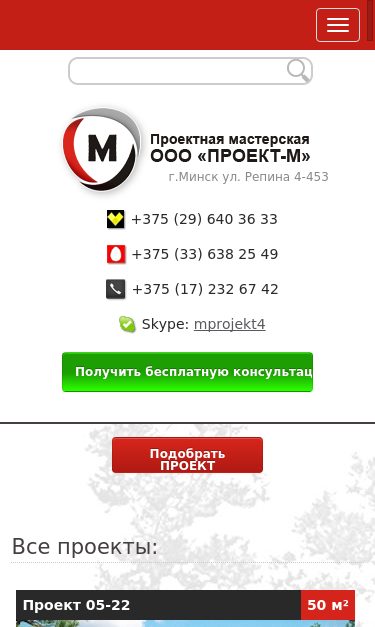 Mobile view