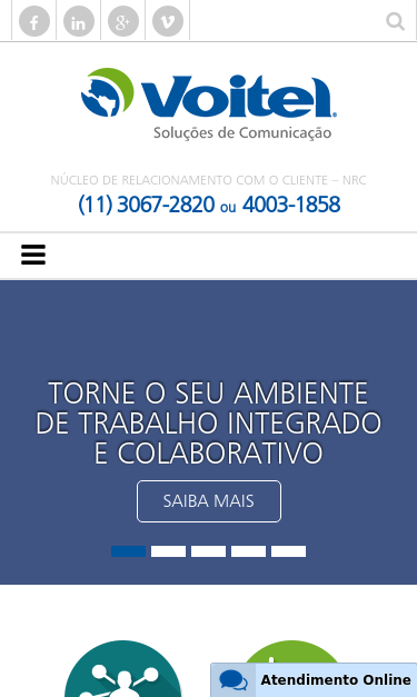 Mobile view