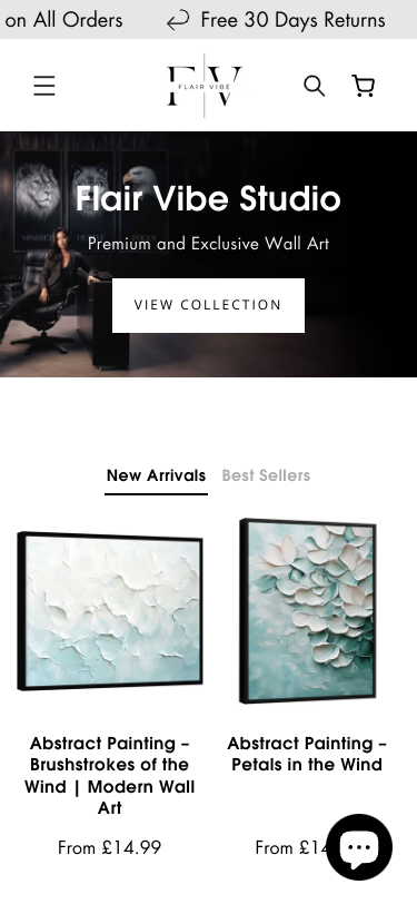 Mobile view