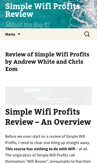 Mobile view