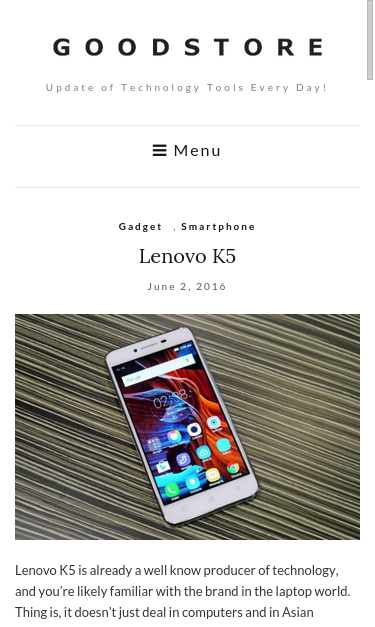 Mobile view