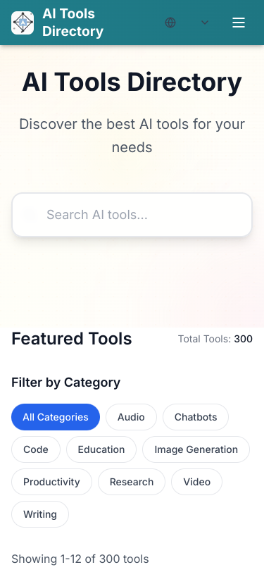 Mobile view