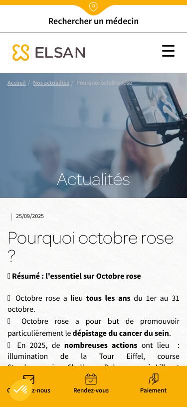Mobile view