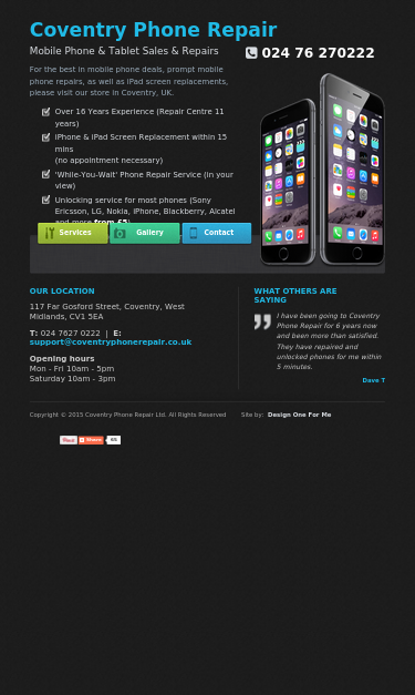 Mobile view