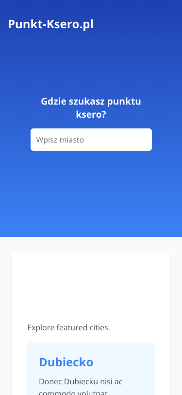 Mobile view