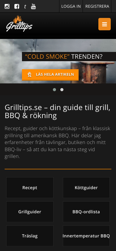 Mobile view