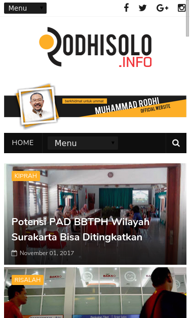 Mobile view