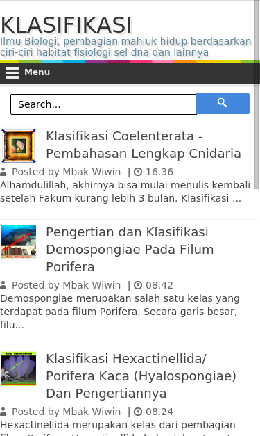 Mobile view
