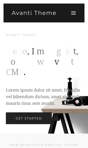 Mobile view